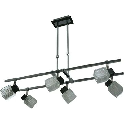 FERRIMEX - Diogo - Wengue/Cromado - Lampe plafond - Publicité FERRIMEX - Diogo - Wengue/Cromado - Lampe plafond - Publicité