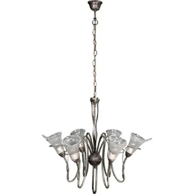 FERRIMEX - Marsala 6Xe14 Alt.Reg.Xd.68Cm Metalvidro - Bronze - Plafonnier - Publicité FERRIMEX - Marsala 6Xe14 Alt.Reg.Xd.68Cm Metalvidro - Bronze - Plafonnier - Publicité