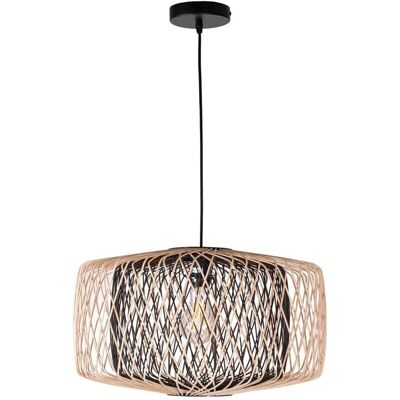 INTERLUSA - Bambus D.49cm 1xE27 - Schwarz - Deckenlampe INTERLUSA - Bambus D.49cm 1xE27 - Schwarz - Deckenlampe