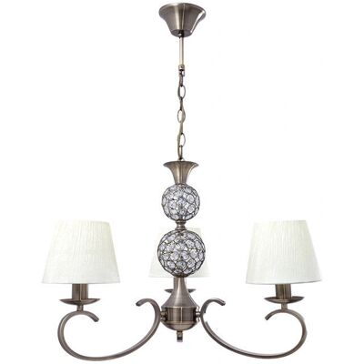 FERRIMEX Honduras Lámpara de Techo - E14 3x5W Beige/Oxidado FERRIMEX Honduras Lámpara de Techo - E14 3x5W Beige/Oxidado