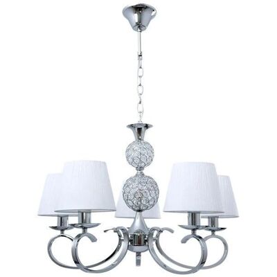 FERRIMEX Honduras Lámpara de Techo - Altura Ajustable, 5 Bombillas, 1 LED 5W FERRIMEX Honduras Lámpara de Techo - Altura Ajustable, 5 Bombillas, 1 LED 5W