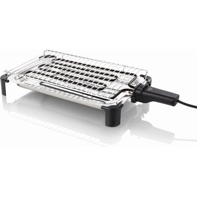 Haeger Grillie 2000W - Aço inoxidável - Placa quente Haeger Grillie 2000W - Aço inoxidável - Placa quente