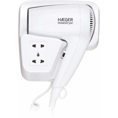 Sèche-cheveux Haeger HD-120.006A Blanc 1200 W - Sèche-cheveux - Publicité Sèche-cheveux Haeger HD-120.006A Blanc 1200 W - Sèche-cheveux - Publicité