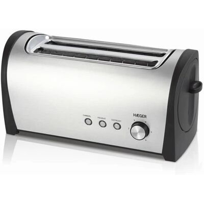 Haeger Desayuno Plus 6 - Schwarz - Toaster Haeger Desayuno Plus 6 - Schwarz - Toaster