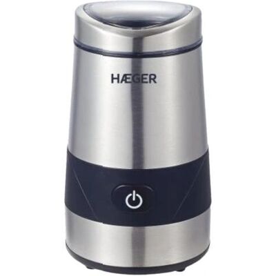 Haeger CG-200.001A - Noir, Acier inoxydable - Moulin à lames Haeger CG-200.001A - Noir, Acier inoxydable - Moulin à lames