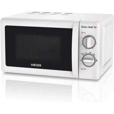 Micro-ondas Haeger Sous-chef 20 20 L Branco 700 W Micro-ondas Haeger Sous-chef 20 20 L Branco 700 W