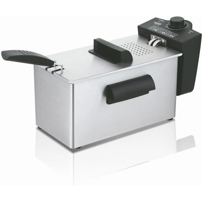 Haeger DF-3ES - Noir - Friteuse - Publicité Haeger DF-3ES - Noir - Friteuse - Publicité