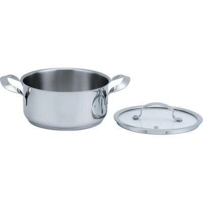 Panela de Aço Inoxidável Haeger PA-16H.010A - 16cm Multiuso Panela de Aço Inoxidável Haeger PA-16H.010A - 16cm Multiuso