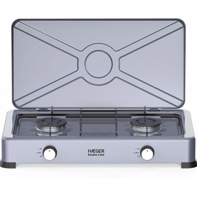 Haeger GC-02E.022A - Cinza - Cooktop Haeger GC-02E.022A - Cinza - Cooktop