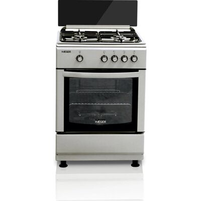 Haeger - GC-SS6.011B - 60 cm - 4 poltinta - Kaasikeittö Haeger - GC-SS6.011B - 60 cm - 4 poltinta - Kaasikeittö