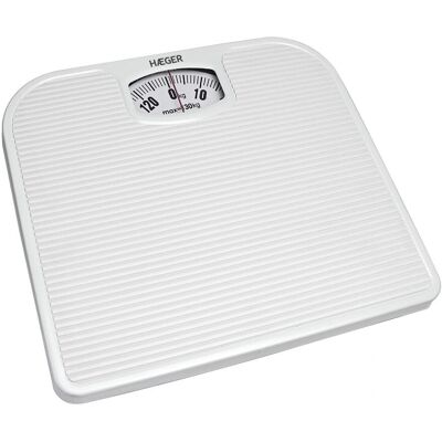 Pèse-personne Haeger BS-MEC.013A - Analogique, Blanc, 130kg Pèse-personne Haeger BS-MEC.013A - Analogique, Blanc, 130kg