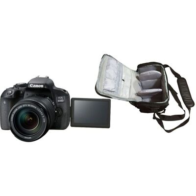 Canon EOS 800D Kit EF-S 18-135mm F3.5-5.6 IS STM - Appareil Photo Numérique Canon EOS 800D Kit EF-S 18-135mm F3.5-5.6 IS STM - Appareil Photo Numérique