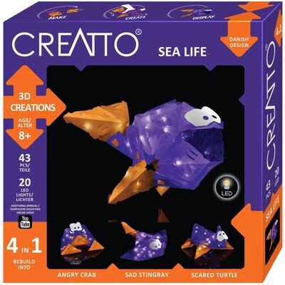 Kosmos Creatto Havsdjur 3D Pussel - Djur Kosmos Creatto Havsdjur 3D Pussel - Djur