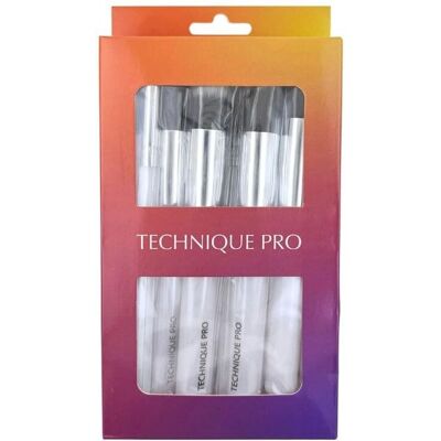 Technique Pro Hopea Edition Meikkisivellinsetti - 10 Kpl Technique Pro Hopea Edition Meikkisivellinsetti - 10 Kpl