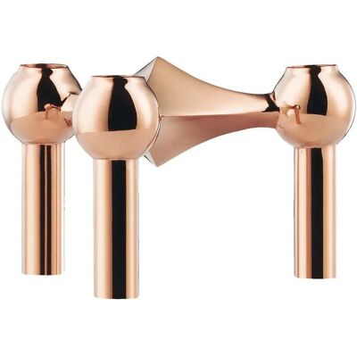 StOFF Copenhagen Nagel Support à Bougie en Or Rose - Support de Bougie - Publicité StOFF Copenhagen Nagel Support à Bougie en Or Rose - Support de Bougie - Publicité