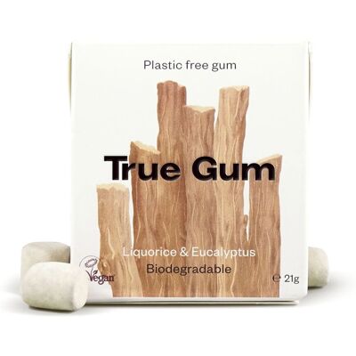 True Gum Regaliz y Eucalipto Chicle - Chicle True Gum Regaliz y Eucalipto Chicle - Chicle