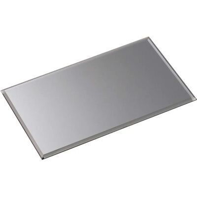 STOFF Copenhague Base de vidrio rectangular negra - Posavasos de vidrio STOFF Copenhague Base de vidrio rectangular negra - Posavasos de vidrio
