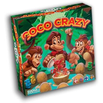 Legbilligt.dk Coco Crazy Gra Planszowa - Rodzinna Zabawa Legbilligt.dk Coco Crazy Gra Planszowa - Rodzinna Zabawa