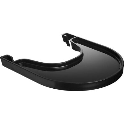 Playtray - Tripp Trapp Table Tray - Zwart - Plastic - Bordje voor hoge stoel Playtray - Tripp Trapp Table Tray - Zwart - Plastic - Bordje voor hoge stoel