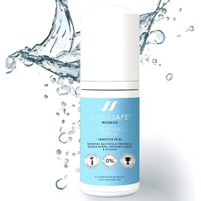 ShaveSafe Sensitive Haut Rasi-Schaum - 100ml - Damen ShaveSafe Sensitive Haut Rasi-Schaum - 100ml - Damen