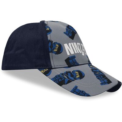 LEGO Wear Mørk Marine/Grå Caps - Ninjago Jay - Unisex LEGO Wear Mørk Marine/Grå Caps - Ninjago Jay - Unisex