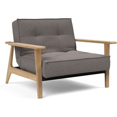 INNOVATION LIVING Splitback Grau Relaxsessel - Lounge Möbel INNOVATION LIVING Splitback Grau Relaxsessel - Lounge Möbel