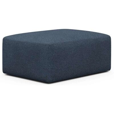 TENKSOM Blauer runder Pouf - Langlebiges Design TENKSOM Blauer runder Pouf - Langlebiges Design