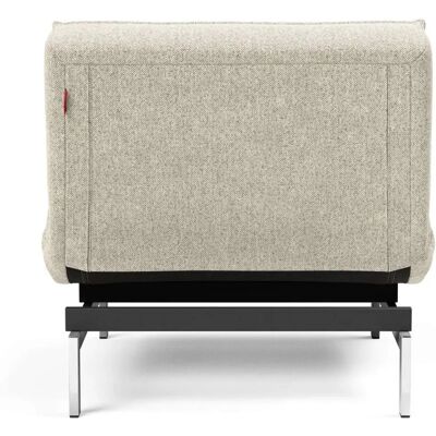 INNOVATION LIVING - Splitback - creme - Chrombeine - Sessel INNOVATION LIVING - Splitback - creme - Chrombeine - Sessel