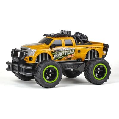 Tectoy 471403 Gelber RC Monster Truck - Modell 1:12 Tectoy 471403 Gelber RC Monster Truck - Modell 1:12