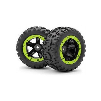 BlackZon - Wheels - Verde - 1/16 - set ruote RC BlackZon - Wheels - Verde - 1/16 - set ruote RC