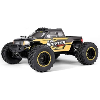 Blackzon Smyter MT Turbo 1/12 4WD - Jaune - Monstertruck RC - Publicité Blackzon Smyter MT Turbo 1/12 4WD - Jaune - Monstertruck RC - Publicité
