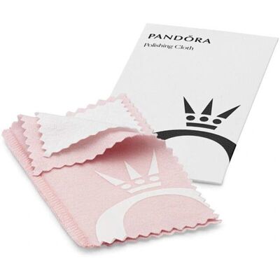 Pandora Double-Sided Jewelry Cleaning Cloth - Jewelry Cleaning Cloth Pandora Double-Sided Jewelry Cleaning Cloth - Jewelry Cleaning Cloth
