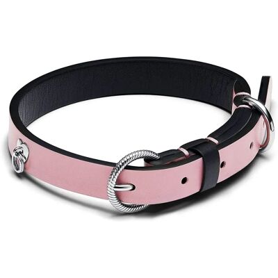 Collier pour Animaux Pandora - Bicolore Tissu - 28-36cm - Rose - Publicité Collier pour Animaux Pandora - Bicolore Tissu - 28-36cm - Rose - Publicité