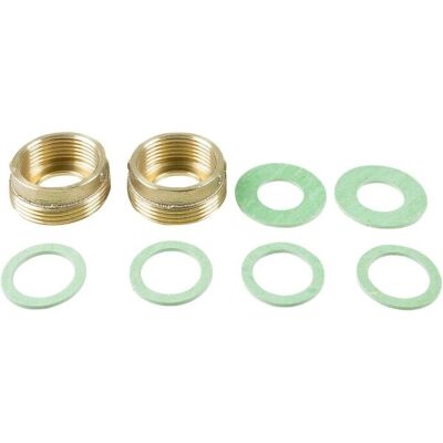 Raccordo Grundfos - G 1 1/2 x G 2, 2 x 5 mm, per pompe A 16 & A 22 Raccordo Grundfos - G 1 1/2 x G 2, 2 x 5 mm, per pompe A 16 & A 22