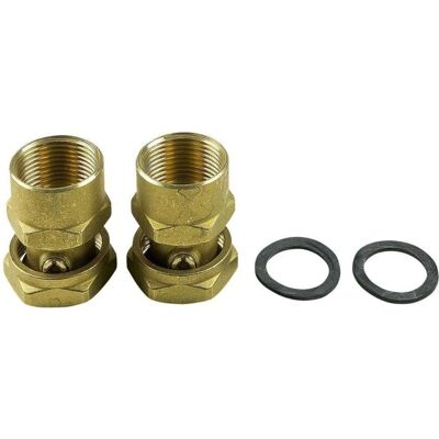 Grundfos 519807 Kugelventilsatz Messing - Überwurfmutter für UPS 25 Grundfos 519807 Kugelventilsatz Messing - Überwurfmutter für UPS 25