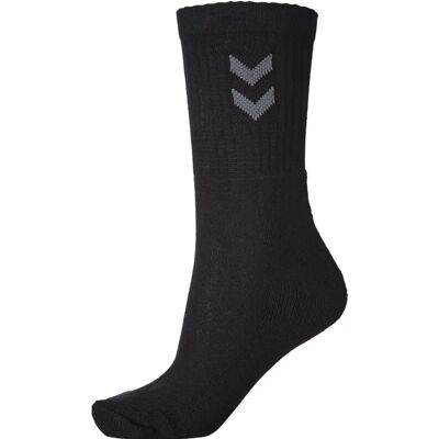 hummel Schwarze Sportsocken - 3er Pack hummel Schwarze Sportsocken - 3er Pack