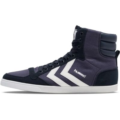 Hummel Zapatillas Unisex Slimmer Stadil High - Azul/Blanco Khaki - Zapatillas Hummel Zapatillas Unisex Slimmer Stadil High - Azul/Blanco Khaki - Zapatillas