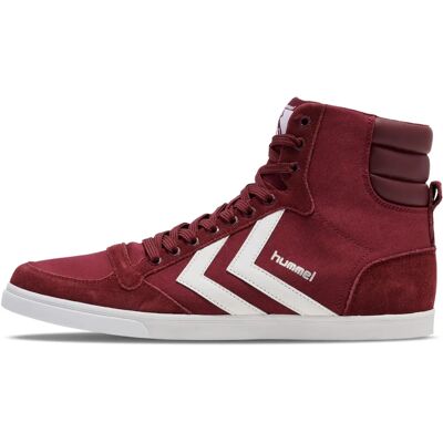 HUMMEL SLIMMER STADIL HIGH - Red - Men's Trainers - Casual Sport Shoe HUMMEL SLIMMER STADIL HIGH - Red - Men's Trainers - Casual Sport Shoe