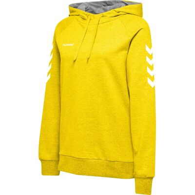 hummel HMLGO Baumwoll Hoodie Frau - Gelb - Sweatshirt hummel HMLGO Baumwoll Hoodie Frau - Gelb - Sweatshirt