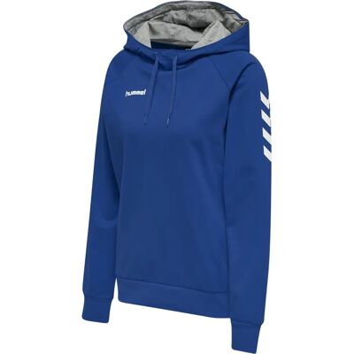 Hummel HMLGO Felpa con Cappuccio in Cotone True Blue XS - Felpa Hummel HMLGO Felpa con Cappuccio in Cotone True Blue XS - Felpa