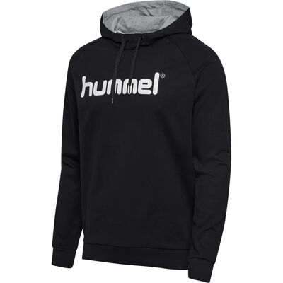 Hummel M Cotton Logo Hoodie - Sweatshirt voor Mannen Hummel M Cotton Logo Hoodie - Sweatshirt voor Mannen