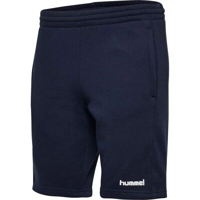 Hummel HMLGO Cotton Bermuda Shorts Woman Blue - Shorts Hummel HMLGO Cotton Bermuda Shorts Woman Blue - Shorts
