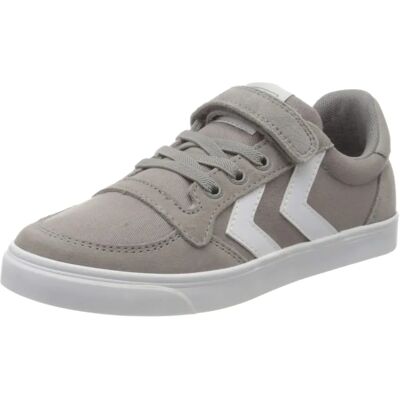 Hummel Slimmer Stadil Low JR - Grey Unisex Shoes Hummel Slimmer Stadil Low JR - Grey Unisex Shoes