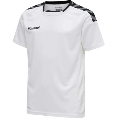 Maglietta Sportiva Bianca Hummel - Unisex Leggera e Traspirante Maglietta Sportiva Bianca Hummel - Unisex Leggera e Traspirante