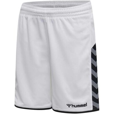 Hummel Unisex Kinder Poly Shorts Wit - Shorts Hummel Unisex Kinder Poly Shorts Wit - Shorts