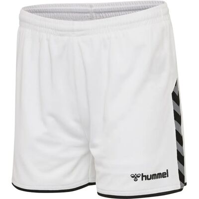 hummel Damen Authentic Poly Shorts Weiß - Sports Shorts hummel Damen Authentic Poly Shorts Weiß - Sports Shorts
