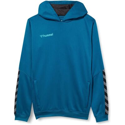 Hummel Unisex Blue Hoodie - Hooded Sweatshirt Hummel Unisex Blue Hoodie - Hooded Sweatshirt
