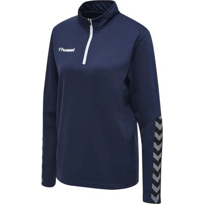 Felpa Calcio Donna HUMMEL - Tessuto Squadra - Zip - XL Felpa Calcio Donna HUMMEL - Tessuto Squadra - Zip - XL