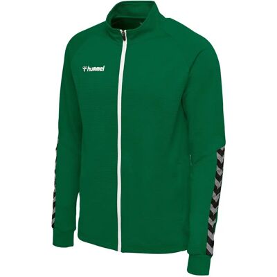Giacca Unisex Verde Hummel - Authentic Kids Poly Zip Giacca Unisex Verde Hummel - Authentic Kids Poly Zip