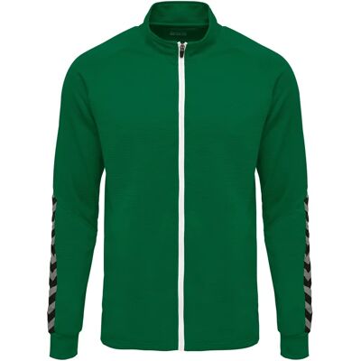 hummel S Πράσινη Authentic Poly Zip Μπουφάν - Μπουφάν hummel S Πράσινη Authentic Poly Zip Μπουφάν - Μπουφάν